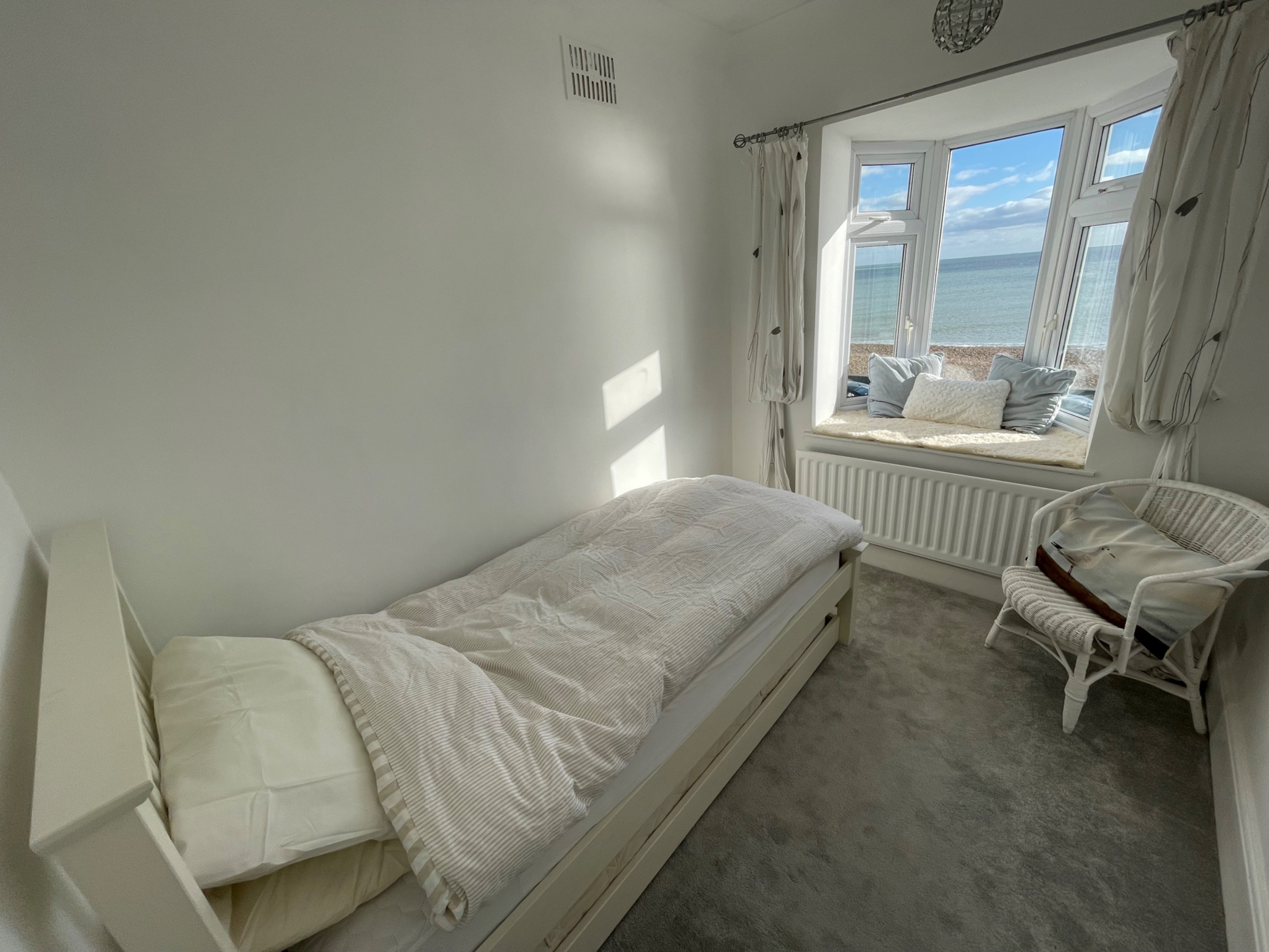 coastal bedroom interior